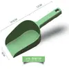 Pala de Tierra Gruesa Tamaño Grande Fondo Plano Herramienta para Aflojar Tierra de Jardinería Pala para Cavar Tierra Plantar Verduras Pala de Plástico para Hielo de Playa Arena Pala Pequeña