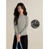 Camisa Base Bordada Gola Alta Meia-Calça Infantil 2026 Outono e Inverno Novo Estilo Roupa Íntima Quente Infantil Camiseta Versátil de Manga Longa