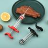 Seringa de plástico para peru, agulha para tempero de churrasco, seringa para marinada de peru, seringa para churrasco de cozinha em estoque