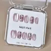 Uñas Portátiles en Caja Transparente al por Mayor para Tiendas Físicas, Parches para Uñas Artísticas, Pegatinas de Uñas Terminadas, Uñas Postizas Removibles