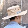 Chapéu Masculino Transfronteiriço Gorro de Aba Larga Chapéu de Ciclismo Primavera e Verão Chapéu de Sol de Aba Larga Chapéu de Sol para Viagem ao Ar Livre