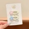Pinzas para el pelo dulces y lindas para niños, accesorios para el pelo de dibujos animados con lazo para niñas, pinzas versátiles para el flequillo lateral para niñas pequeñas