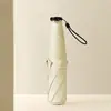 Mini Guarda-chuva de Penas Infantil, Leve e Fácil de Carregar, Guarda-chuva com 60% de Desconto para Dias de Sol e Chuva, Guarda-sol com Revestimento Preto para Proteção Solar, Guarda-chuva Personalizado para Publicidade
