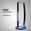 Soporte de Exhibición para Cerradura Inteligente Soporte para Cerradura de Huella Dactilar Acrílico Transparente Giratorio con Luz Soporte Universal para Cerradura Ver Descripción