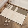 Alfombra de Dibujos Animados Alfombrilla Absorbente para Suelo de Baño Hogar Barro de Diatomeas Entrada de Baño Antideslizante Secado Rápido Felpudo