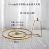 Suporte para Abajur de Mesa DIY Suporte para Lustre Suporte de Cristal Retrô Suporte de Camada Dupla Camada Tripla Lustre de Sino de Vento Xiaohongshu