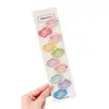 Pinza para el Cabello de Puntos y Estrellas Onda Dopamina para Niñas, Pinza Linda para Flequillo Infantil, Pasador Exquisito de Alta Gama, Accesorio Versátil para el Cabello
