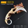 Modelo de Periférico Valorant 16cm Hoja Garra Royalty Aleación Arma de Mano de Atrezzo Modelo Adorno Metálico