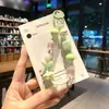 Llavero de Abalorios Acrílicos Pintados a Mano DIY Cadena para Teléfono de Tulipán Encanto de Cuentas Pequeñas de Chica Dopamina Linda