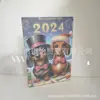 Caja Misteriosa de Cuenta Regresiva Navideña Transfronteriza Perro Dachshund Colgante de Acrílico Decoración de Árbol de Navidad Colgante para Mochila Coche