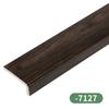 Listón Decorativo de Techo para Sala de Estar Estilo Chino Línea Sunline en forma de 7 Borde de Techo Secundario Línea L Canto Canto de Borde Color Madera