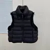 Chaqueta de Plumón Pinghu 2026 Otoño/Invierno Nuevo Estilo 90% Plumón de Pato Blanco Chaleco de Punto Patchwork Moda Chaleco para Mujer
