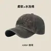 Gorra de Béisbol Suave Lavada Nueva para Mujer Cuatro Estaciones Combinable Estilo Coreano Trendy Gorras para Hombre Ocio al Aire Libre Parasol