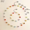 Verano Colorido~ Collar de Cuentas Dopamina Colorida Estilo Nuevo 2026 Cadena para Clavícula Super Hermosa Accesorio Dulce y Único