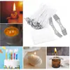 Paquete de Materiales DIY para Velas Transfronterizas Mecha de Algodón + Soporte Centrador de Mecha Accesorios Caseros para Velas Aromáticas Fabricante Directo Lote