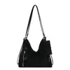 Tendencia Transfronteriza Retro Bolso de Mano Pequeño Bolso de Mujer Otoño 2026 Nuevo Color Sólido Bolso de Hombro Simple Doble Hombro Bolso Madre-Hijo