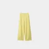 Pantalones Casuales de Pierna Ancha de Lino Lyocell para Mujer, Nuevo Estilo Primavera/Verano 2026, Pantalones para Figura de Pera, Cintura Alta, Adelgazantes, Pantalones Largos hasta el Suelo