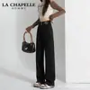 Jeans de Perna Reta e Perna Larga Feminino Primavera e Outono 2024 Tendência Versátil Novidades Explosivas Cintura Alta Pequena Calças Largas