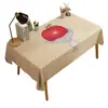 Série Sol Toalha de Mesa Maçã Tapete de Mesa de Centro de Alta Qualidade Toalha de Mesa de Jantar Luxuosa e de Ponta Impermeável e à Prova de Óleo