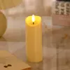 Velas Eletrônicas Podem Ser Controladas Remotamente para Simular Cabeças Brilhantes Balançantes Iluminação de Ambiente LED Performance de Casamento Hotel Restaurante Pano