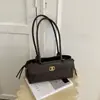 2026 nuevo bolso de mano pequeño de alta gama transfronterizo con estampado de diamantes, bolso bandolera estilo retro de gran capacidad para el hombro para mujer