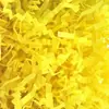 Relleno de caja de regalo de papel de rafia arrugado ondulado, decoración de cosméticos, embalaje a prueba de golpes, trozos de papel triturado de colores para manualidades
