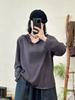 25 Nuevo Otoño Camiseta de Manga Larga con Capucha de Encaje Bordado Francés Top Blanco
