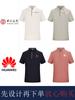 Polo personalizado de manga curta lapela Paul business work clothes custom logo bordado impressão de algodão antibacteriano T-shirt