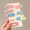 Pinzas para el pelo de niños para bebés y lactantes, pinzas para el pelo totalmente cubiertas de tela, lindas pinzas BB que no dañan el pelo, adecuadas para niñas con pelo fino y pelo de bebé