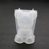 Zhongcheng Silicona diy Pegamento de Cristal Espejo de Goteo Geometría Sólida Oso Puntada Conejo Durmiendo Bebé Dou Molde