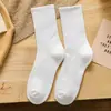 24 Meias Masculinas de Inverno Veludo Aconchegante Espessadas Algodão Felpudo Outono e Inverno Meias Listradas Masculinas Cor Lisa Meias de Cano Médio