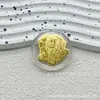Populares pegatinas para teléfono de oro puro 999 con dibujos animados lindos, signos del zodíaco creativos, regalos para amigos, venta al por mayor personalizada