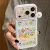 Aplicable para iPhone 18 Pro Max Funda de Teléfono con Ventana Grande de Dibujos Animados Arcoíris Cosas Lindas Apple 17 Funda Protectora de Lunares 16