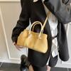 Bolso Balde Simple Portátil Bolso Grande para Mujer Primavera 2025 Nueva Moda Bolso Tote Pequeño de Moda Popular Bolso Bandolera de Hombro