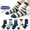 Calcetines para Niños y Niñas para Primavera y Otoño, Sin Costuras, Color Sólido, Longitud Media hasta la Pantorrilla, para Niños Mayores, Absorbentes del Sudor, Resistentes al Olor, Resistentes a la Suciedad, Calcetines Escolares para Niños