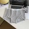 5054 Novo Estilo Primavera e Verão Cueca Boxer 100% Algodão para Mulheres, Shorts de Segurança Estilo Esportivo Abraçando o Quadril, Forro 100% Algodão Antibacteriano
