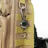 Hebilla Metálica Retráctil de Fácil Extracción Antiperdida Colgante para Mochila al Aire Libre Llavero Extractor de Alto Rebote Mosquetón en Stock