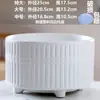 Venta al por mayor y Dropshipping de Macetas de Cerámica Grandes para el Hogar, Estilo Nórdico Simple, para Balcón, Interiores, Sala de Estar, Diámetro Extra Grande