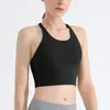 Novo Estilo de Sutiã Esportivo para Mulheres, à Prova de Impacto, Suporte, Roupa para Corrida e Fitness, Regata Cruzada nas Costas para Yoga