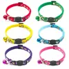 Coleira de impressão para pet 1cm coleira fashion fivela rosto de cachorro pequeno gato colar de gato ajustável ao ar livre anti-perda