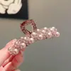 Presilha de Garra Grande Estilo Retro de Luxo Leve de Alta Qualidade para Prender o Cabelo na Parte de Trás da Cabeça, Acessório de Cabelo Moderno e Versátil