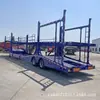 Vendas Transfronteiriças de Transportadores Hidráulicos de Carros de Dois Andares, Semirreboques, Veículos de Transporte Automotivo de 2 Eixos e 3 Eixos, Reboques de Transporte de Veículos de Passeio