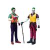 Super-herói Justiça United Meng Steel Bones Batman Batalha Superman Móvel Modelo Boneca Ornamentos