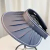 Sombrero de Protección Solar Upf50+ Sombrero de Copa Vacío Sombrero de Sol de Verano para Ciclismo para Mujer Versátil Sombrero de Sol de Ala Ancha