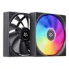 Ventilador de Caja de Escritorio Personalizado BK120 Grande 4D Encadenable Ultra Silencioso de 3 Pines Luces de Colores Ventilador de Refrigeración para Computadora Fábrica