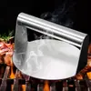 Prensa Redonda de Acero Inoxidable Para Masa Para Envoltura de Empanadillas Panqueques Hamburguesas Uso Doméstico y de Puesto