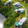 Cabana Estrela Pousada hotel luxo selvagem janela panorâmica do chão ao teto Casa Móvel Atividade Casa pré-fabricada container