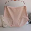 Ropa interior de talla grande al por mayor para mujer Jacquard de cintura media-alta para mujer gorda ropa interior de triángulo para mujer gorda