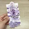 Anillo para Toalla de Flor Lindo y Colorido Cuerda Elástica Alta para Atar el Cabello Cola de Caballo Anillo Duradero para el Cabello Cuerda para Cabello de Bebé