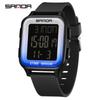 Reloj electrónico de venta caliente de comercio exterior para estudiantes de secundaria, tendencia de moda, reloj multifuncional para hombres y mujeres, despertador, reloj electrónico de pantalla única